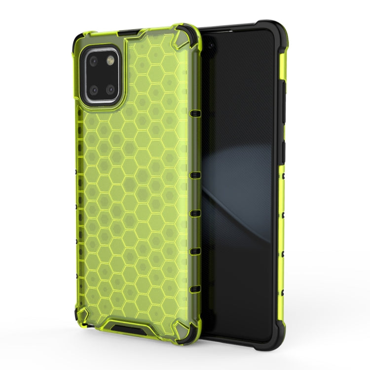 For Galaxy Note10 Lite  Shockproof Honeycomb PC + TPU Case