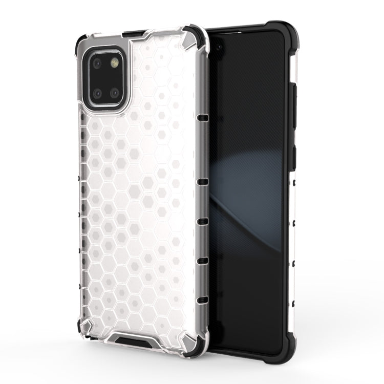 For Galaxy Note10 Lite  Shockproof Honeycomb PC + TPU Case