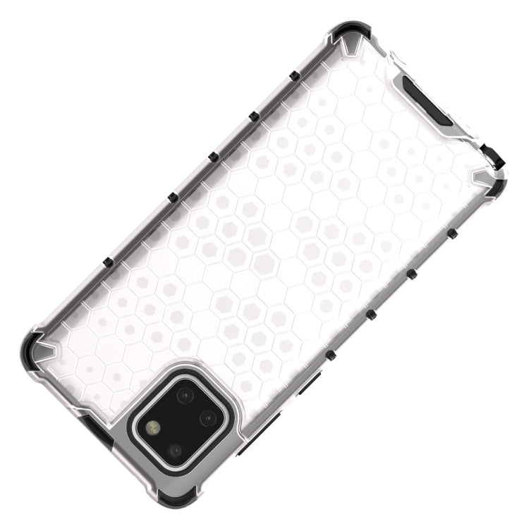 For Galaxy Note10 Lite  Shockproof Honeycomb PC + TPU Case