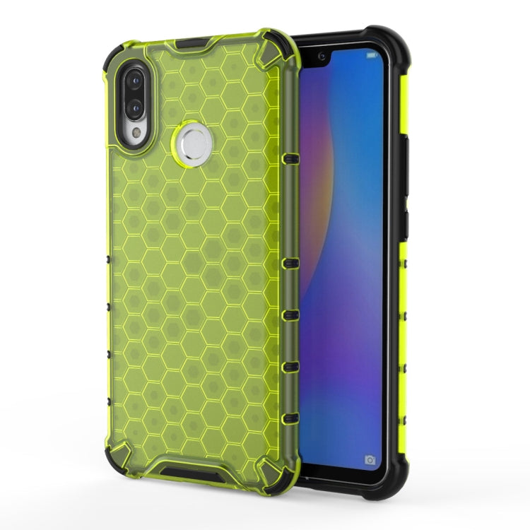 For Huawei Nova 3i  Shockproof Honeycomb PC + TPU Case