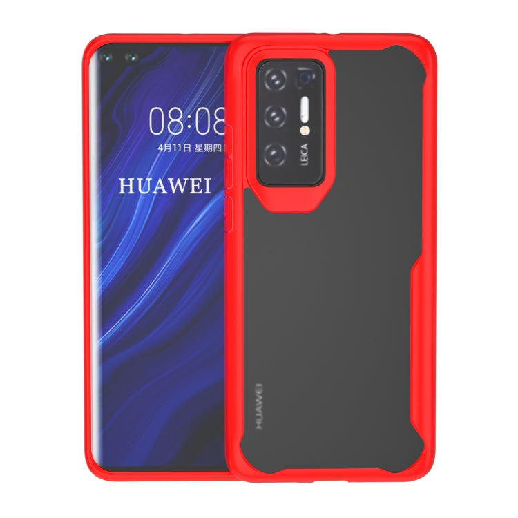 For Huawei P40 Pro Transparent PC + TPU Full Coverage Shockproof Protective Case