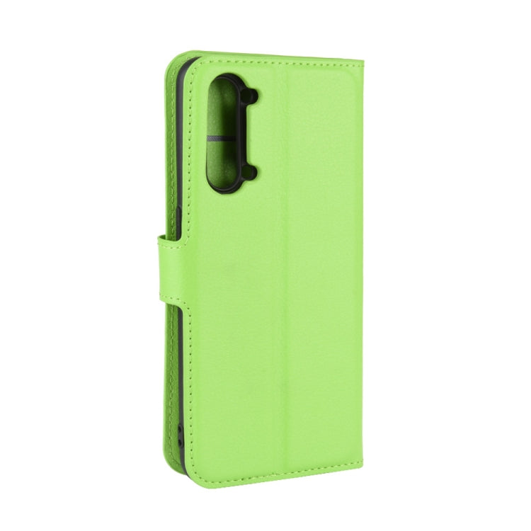 For Oppo Reno3 5G Litchi Texture Horizontal Flip Protective Case with Holder & Card Slots & Wallet