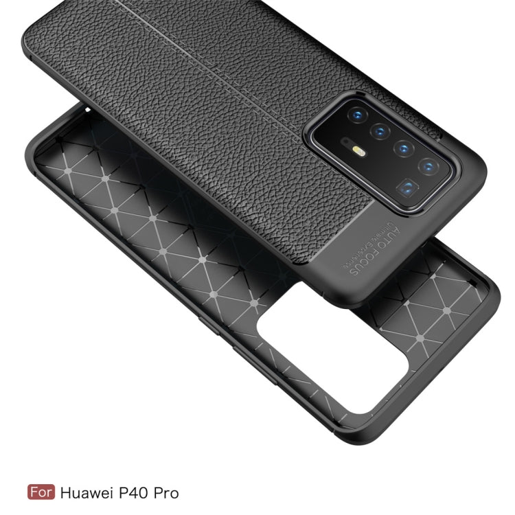 For Huawei P40 Pro Litchi Texture TPU Shockproof Case