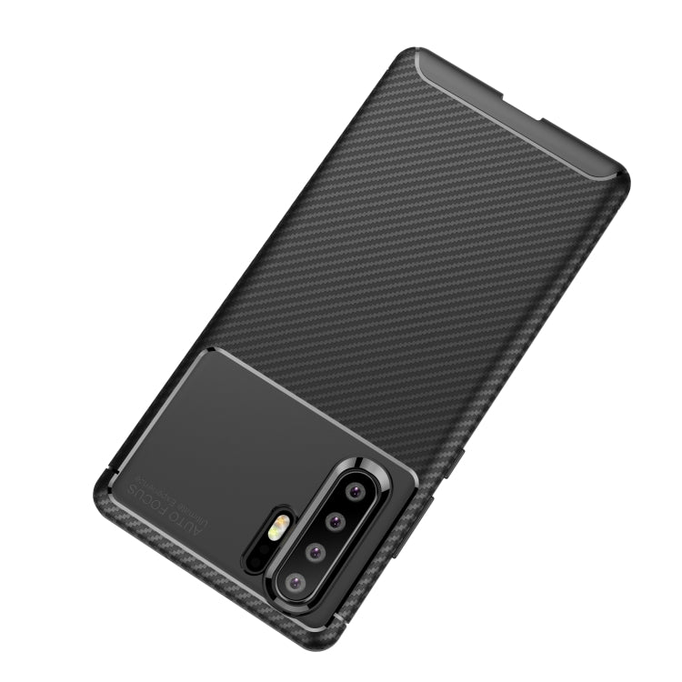 For OPPO A91 Carbon Fiber Texture Shockproof TPU Case(Black)
