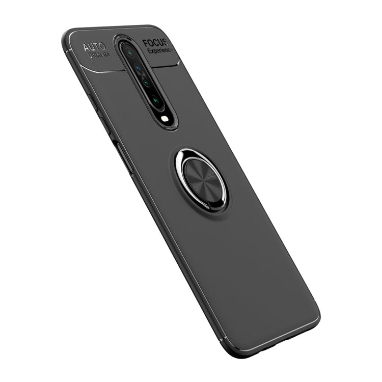 For Xiaomi Redmi K30 Metal Ring Holder 360 Degree Rotating TPU Case
