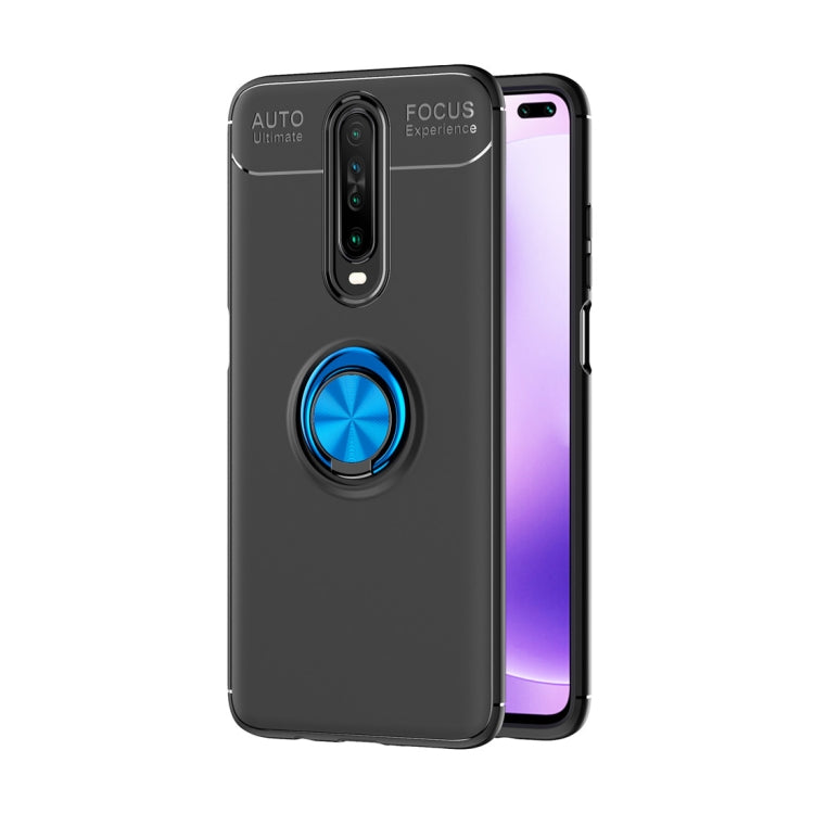 For Xiaomi Redmi K30 Metal Ring Holder 360 Degree Rotating TPU Case