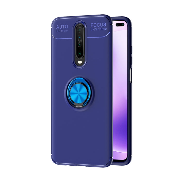 For Xiaomi Redmi K30 Metal Ring Holder 360 Degree Rotating TPU Case