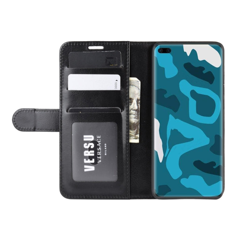 For Huawei P40 Pro R64 Texture Single Horizontal Flip Protective Case with Holder & Card Slots & Wallet& Photo Frame