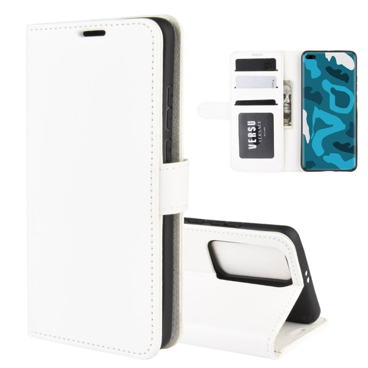 For Huawei P40 Pro R64 Texture Single Horizontal Flip Protective Case with Holder & Card Slots & Wallet& Photo Frame