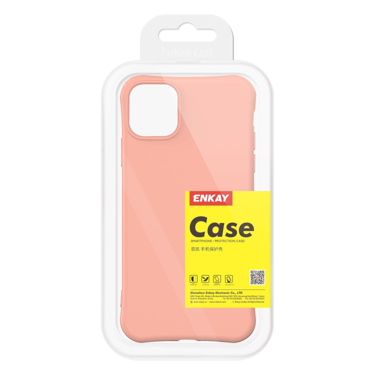 For iPhone 11 Pro Max ENKAY ENK-PC003 Solid Color TPU Slim Case Cover