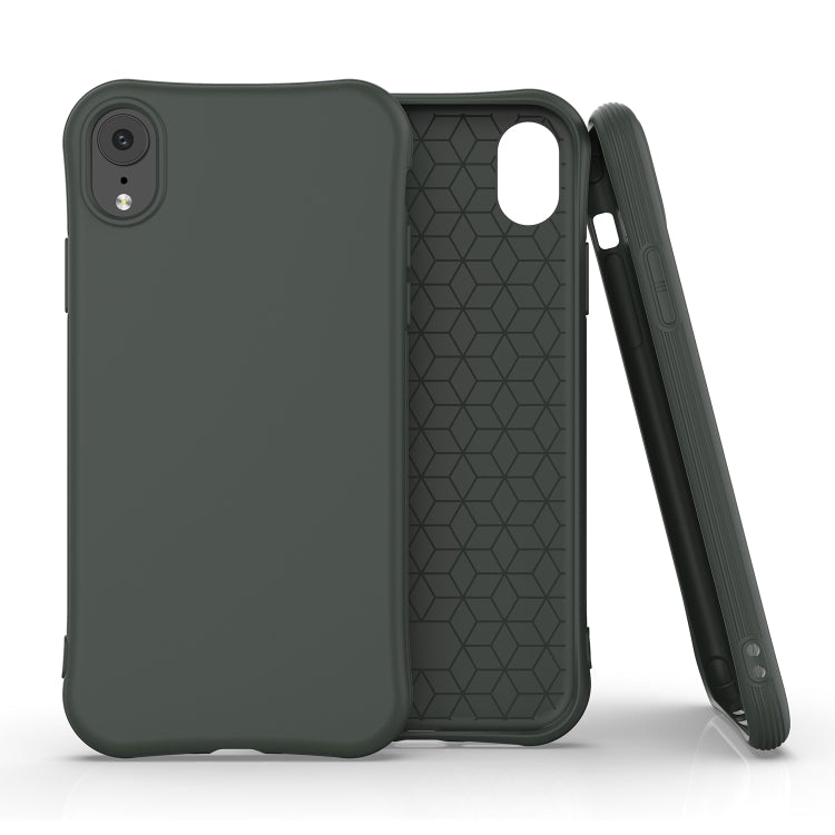 For iPhone XR ENKAY ENK-PC004 Solid Color TPU Slim Case Cover