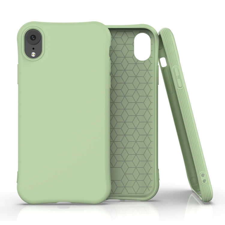 For iPhone XR ENKAY ENK-PC004 Solid Color TPU Slim Case Cover