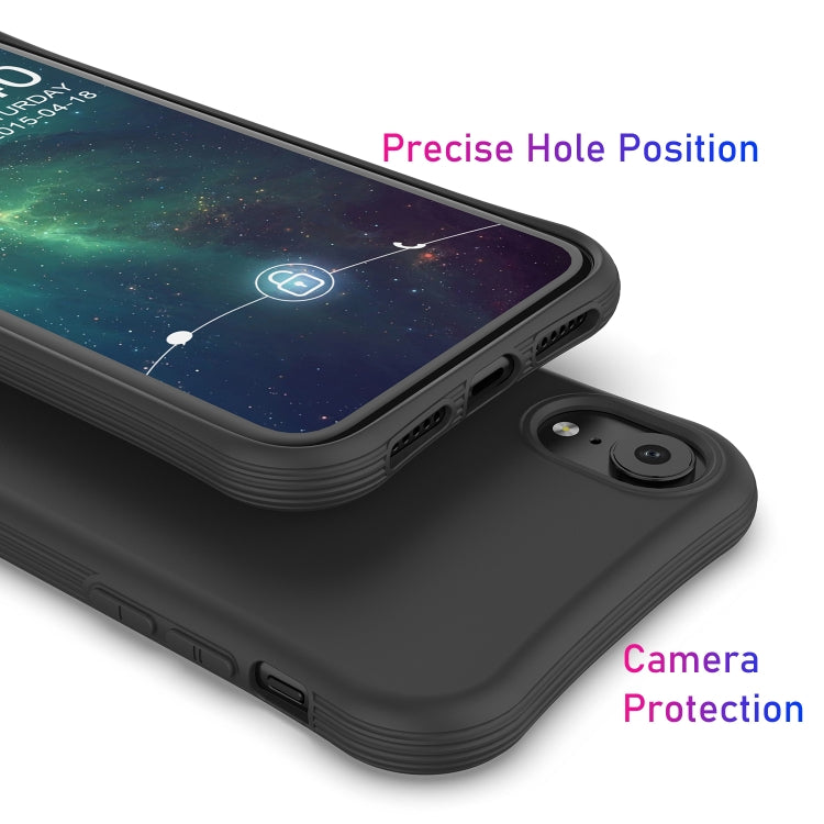 For iPhone XR ENKAY ENK-PC004 Solid Color TPU Slim Case Cover