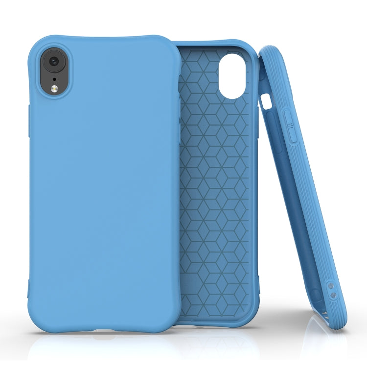 For iPhone XR ENKAY ENK-PC004 Solid Color TPU Slim Case Cover