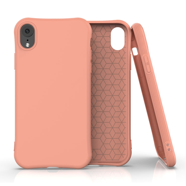 For iPhone XR ENKAY ENK-PC004 Solid Color TPU Slim Case Cover