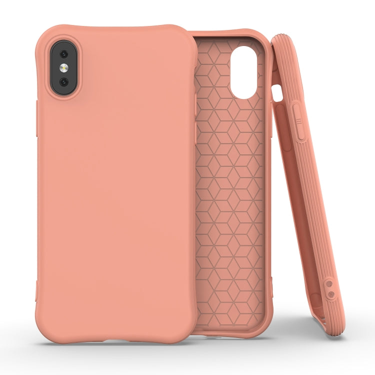 For iPhone XS / X ENKAY ENK-PC005 Solid Color TPU Slim Case Cover