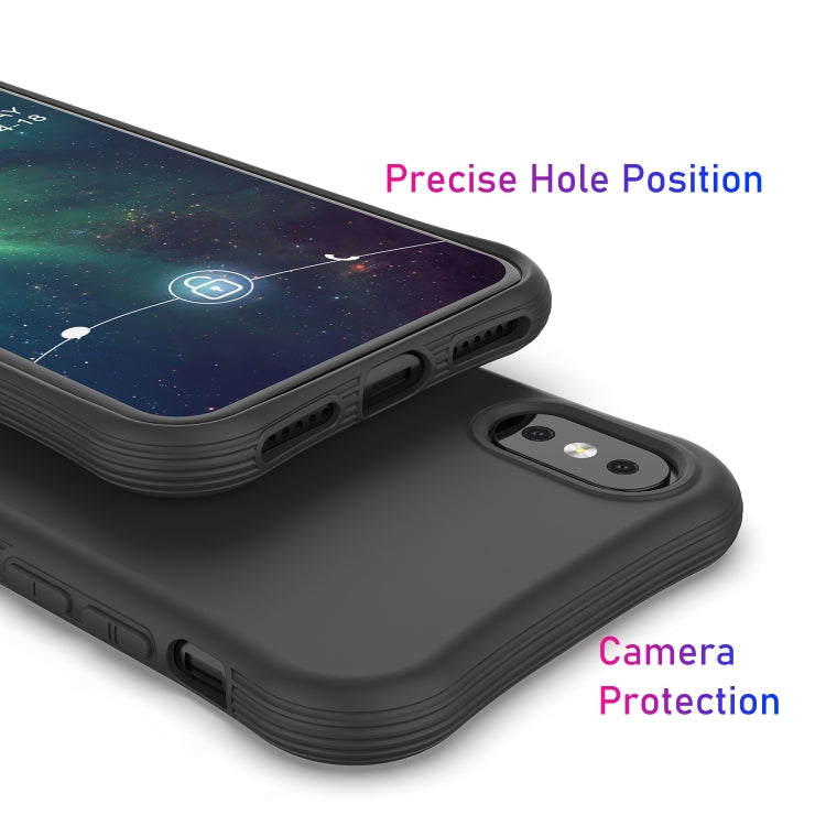 For iPhone XS / X ENKAY ENK-PC005 Solid Color TPU Slim Case Cover