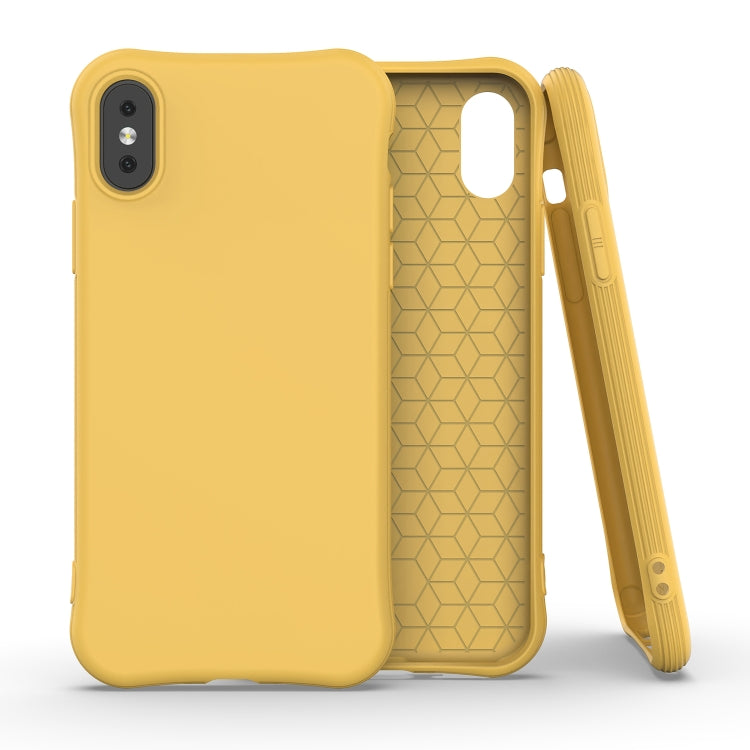 For iPhone XS / X ENKAY ENK-PC005 Solid Color TPU Slim Case Cover