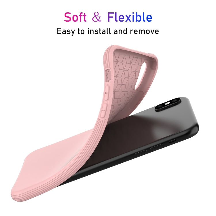 For iPhone XS Max ENKAY ENK-PC006 Solid Color TPU Slim Case Cover