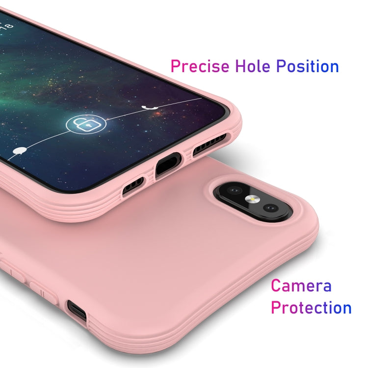 For iPhone XS Max ENKAY ENK-PC006 Solid Color TPU Slim Case Cover