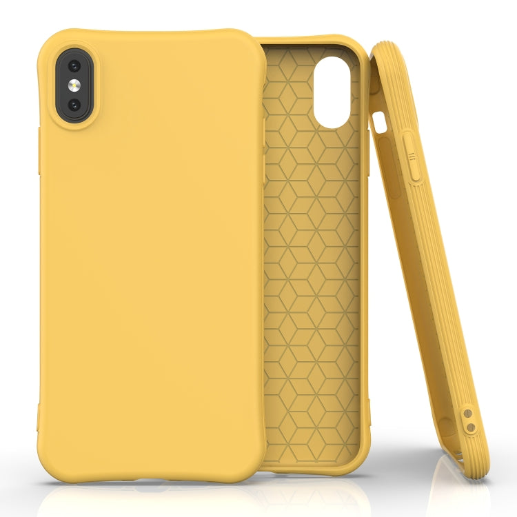 For iPhone XS Max ENKAY ENK-PC006 Solid Color TPU Slim Case Cover