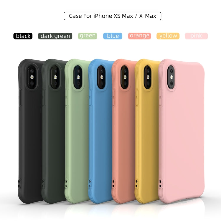 For iPhone XS Max ENKAY ENK-PC006 Solid Color TPU Slim Case Cover