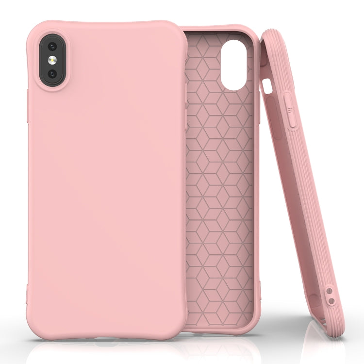 For iPhone XS Max ENKAY ENK-PC006 Solid Color TPU Slim Case Cover