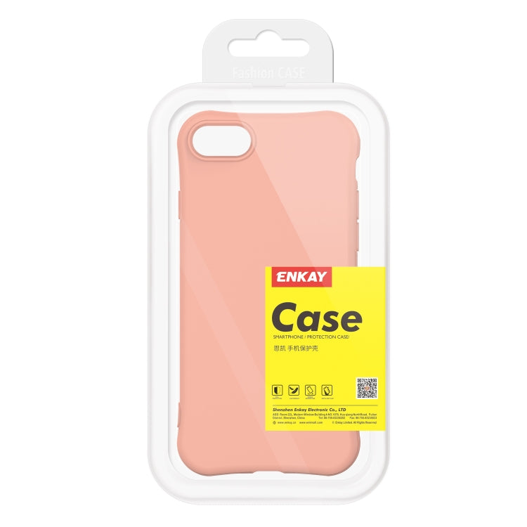 For iPhone 8 / iPhone 7 ENKAY ENK-PC007 Solid Color TPU Slim Case Cover