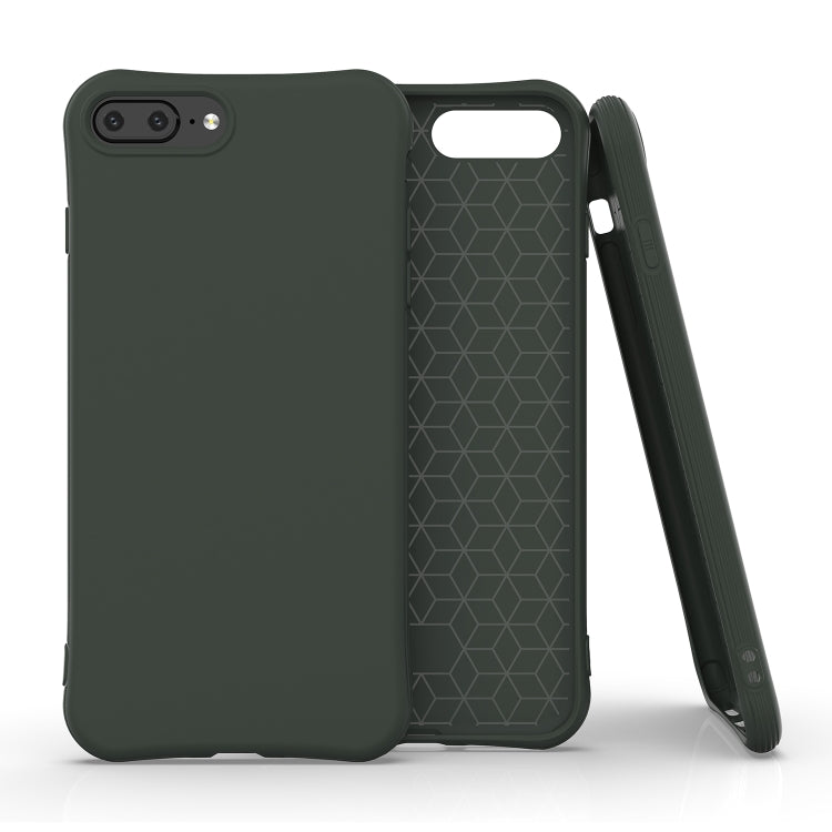 For iPhone 8 Plus / iPhone 7 Plus ENKAY ENK-PC008 Solid Color TPU Slim Case Cover