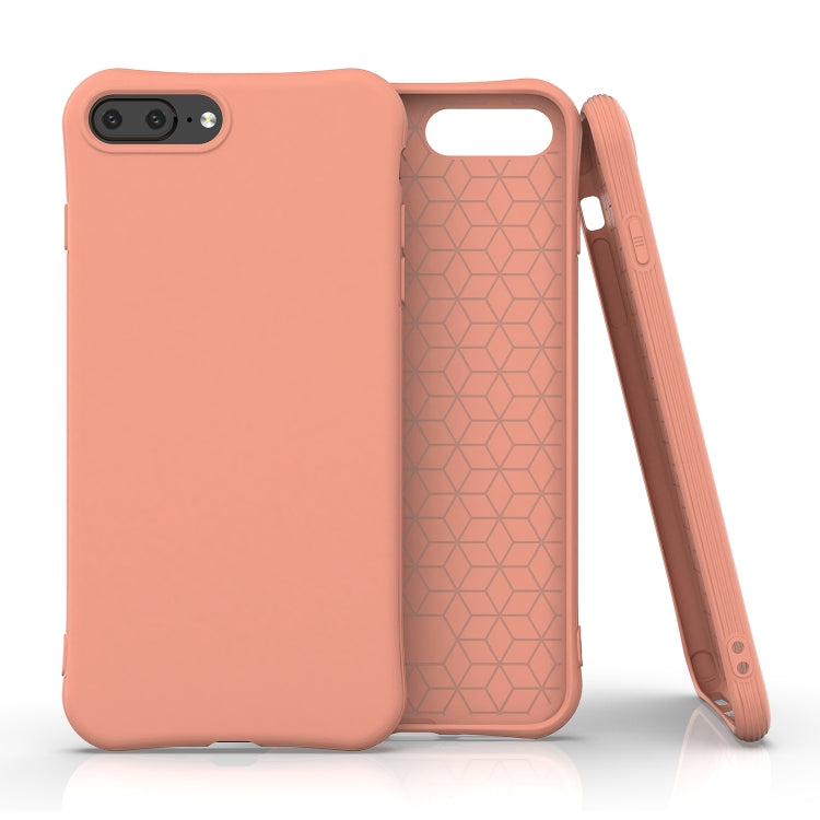 For iPhone 8 Plus / iPhone 7 Plus ENKAY ENK-PC008 Solid Color TPU Slim Case Cover