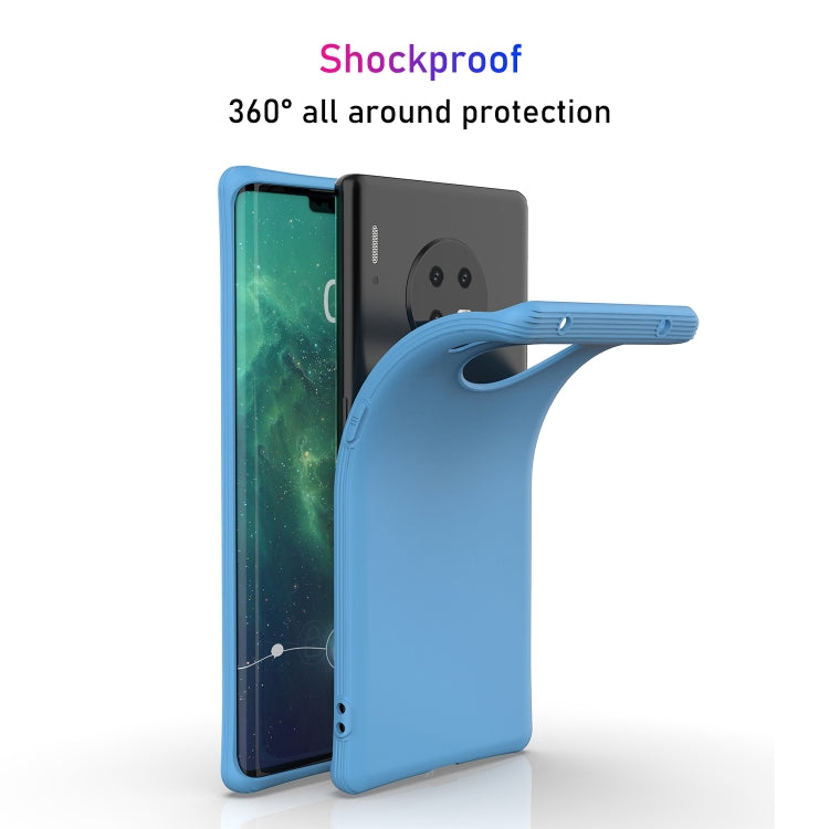 For HUAWEI Mate 30 Pro ENKAY ENK-PC009 Solid Color TPU Slim Case Cover