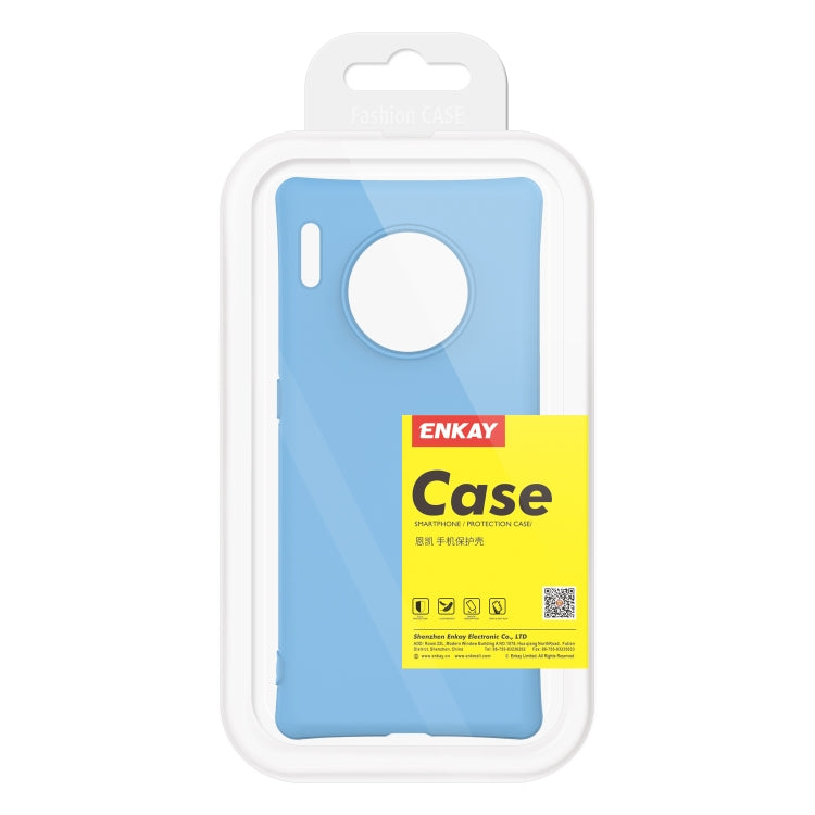 For HUAWEI Mate 30 Pro ENKAY ENK-PC009 Solid Color TPU Slim Case Cover