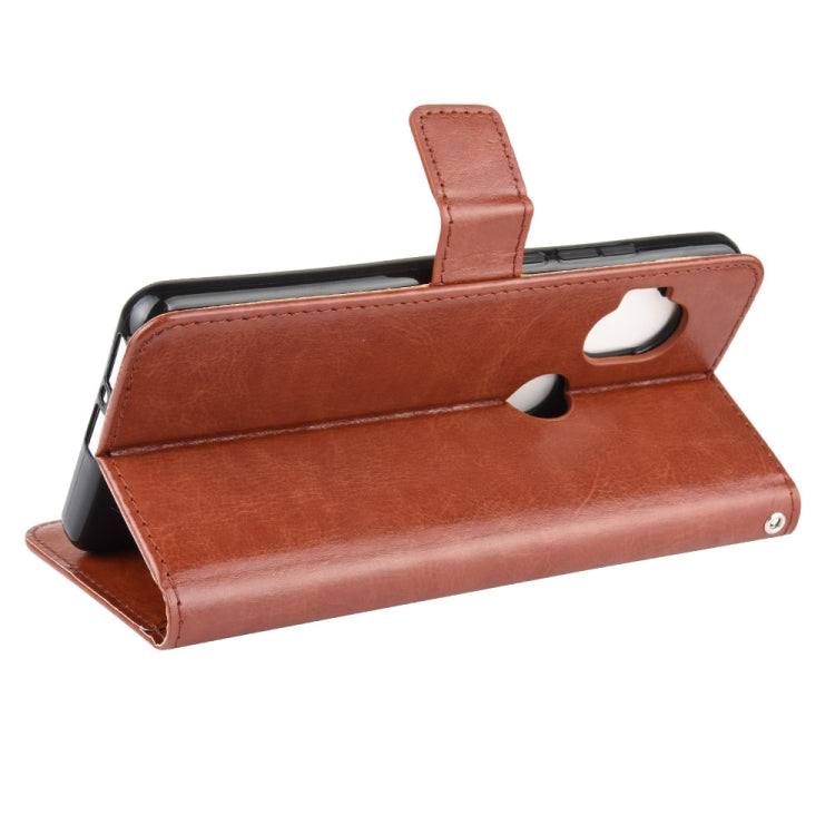 For Motorola One Hyper  Retro Crazy Horse Texture Horizontal Flip Leather Case with Holder & Card Slots & Photo Frame