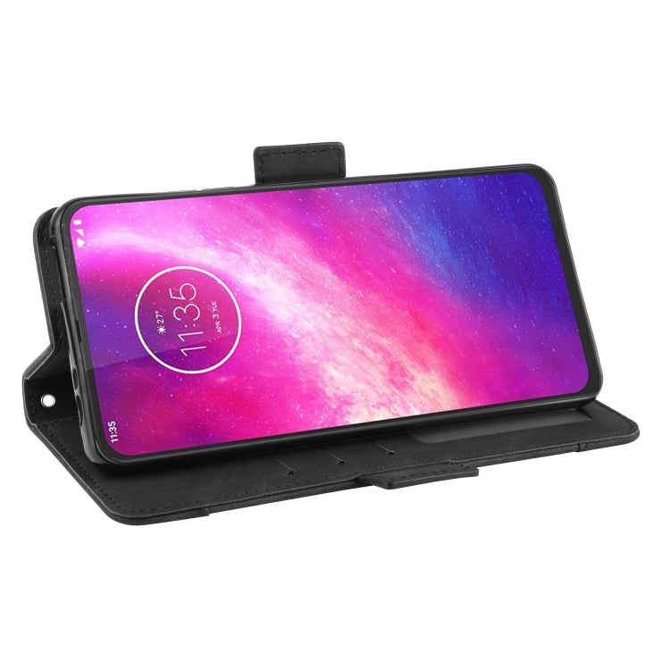 For Motorola One Hyper  Wallet Style Skin Feel Calf Pattern Leather Case with Separate Card Slots & Holder & Wallet & Photo Frame