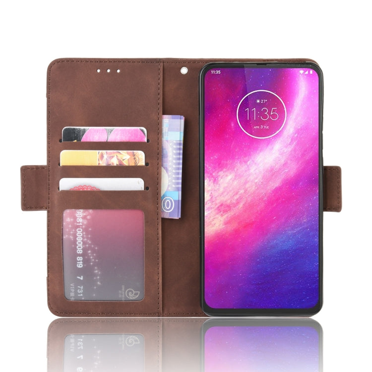 For Motorola One Hyper  Wallet Style Skin Feel Calf Pattern Leather Case with Separate Card Slots & Holder & Wallet & Photo Frame