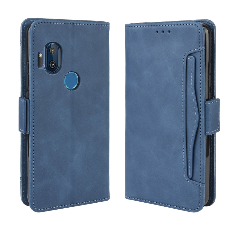 For Motorola One Hyper  Wallet Style Skin Feel Calf Pattern Leather Case with Separate Card Slots & Holder & Wallet & Photo Frame
