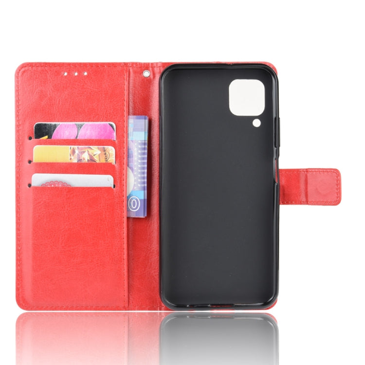 For Huawei P40 Lite / Nova 6 SE Retro Crazy Horse Texture Horizontal Flip Leather Case with Holder & Card Slots & Photo Frame