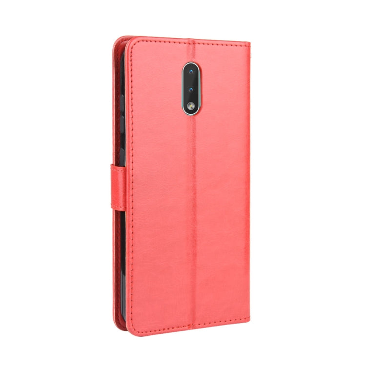 For Nokia 2.3 Retro Crazy Horse Texture Horizontal Flip Leather Case with Holder & Card Slots & Photo Frame