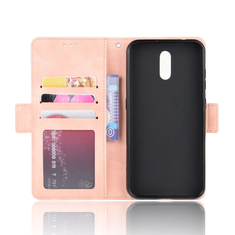 For Nokia 2.3 Wallet Style Skin Feel Calf Pattern Leather Case with Separate Card Slots & Holder & Wallet & Photo Frame