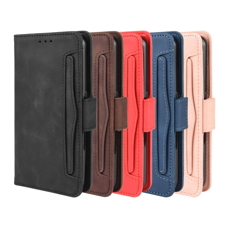 For Galaxy A01 Wallet Style Skin Feel Calf Pattern Leather Case with Separate Card Slots & Holder & Wallet & Photo Frame