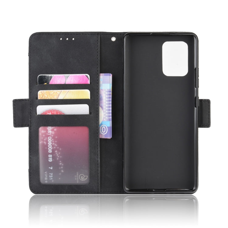 For Galaxy S10 Lite / A91 / M80s Wallet Style Skin Feel Calf Pattern Leather Case with Separate Card Slots & Holder & Wallet & Photo Frame