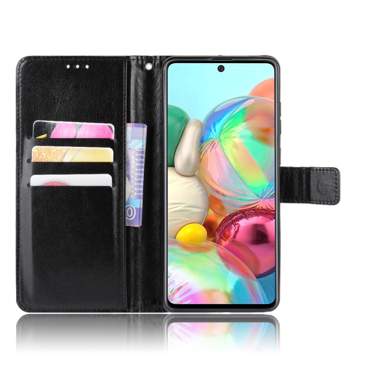 For Galaxy A81/M60S/Note 10 Lite Retro Crazy Horse Texture Horizontal Flip Leather Case with Holder & Card Slots & Photo Frame