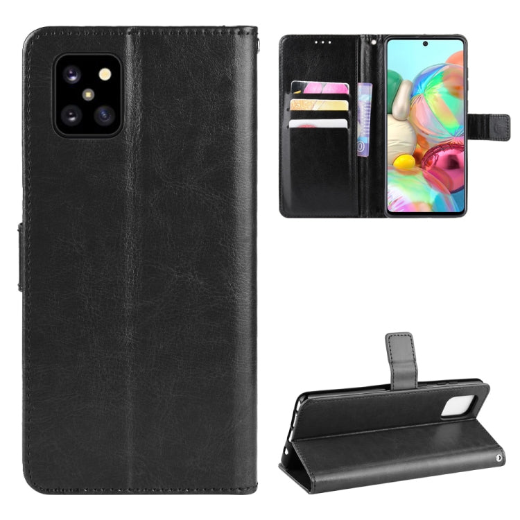 For Galaxy A81/M60S/Note 10 Lite Retro Crazy Horse Texture Horizontal Flip Leather Case with Holder & Card Slots & Photo Frame