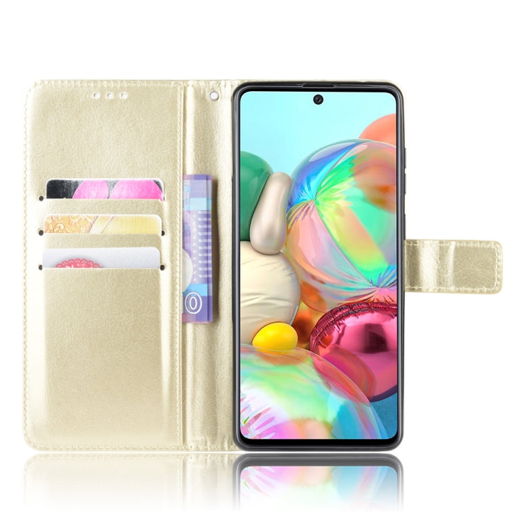 For Galaxy A81/M60S/Note 10 Lite Retro Crazy Horse Texture Horizontal Flip Leather Case with Holder & Card Slots & Photo Frame