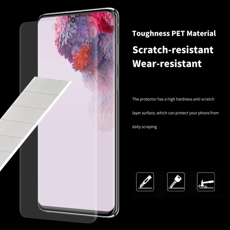 For Galaxy S20+ ENKAY Hat-Prince 3D Full Screen PET Curved Hot Bending HD Screen Protector Soft Film