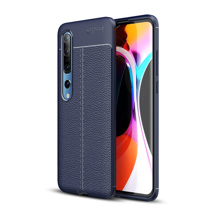 For Xiaomi Mi 10 / 10 Pro Litchi Texture TPU Shockproof Case