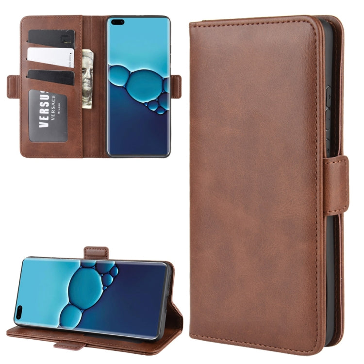 For Huawei P40 Dual-side Magnetic Buckle Horizontal Flip PU Leather Case with Holder & Card Slots & Wallet