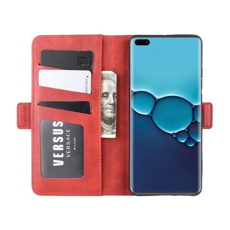 For Huawei P40 Dual-side Magnetic Buckle Horizontal Flip PU Leather Case with Holder & Card Slots & Wallet