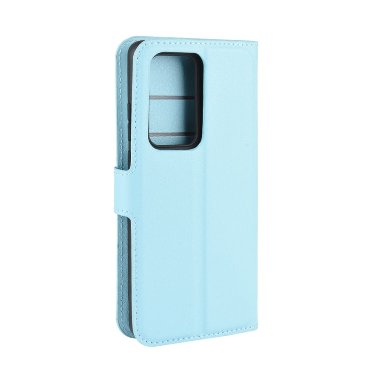 For Huawei P40 Litchi Texture Horizontal Flip Protective Case with Holder & Card Slots & Wallet