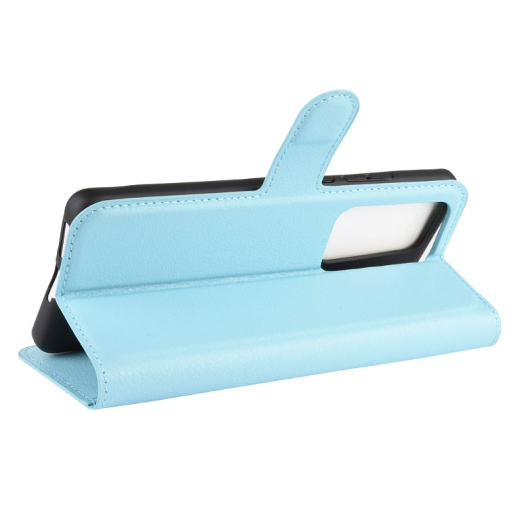 For Huawei P40 Litchi Texture Horizontal Flip Protective Case with Holder & Card Slots & Wallet